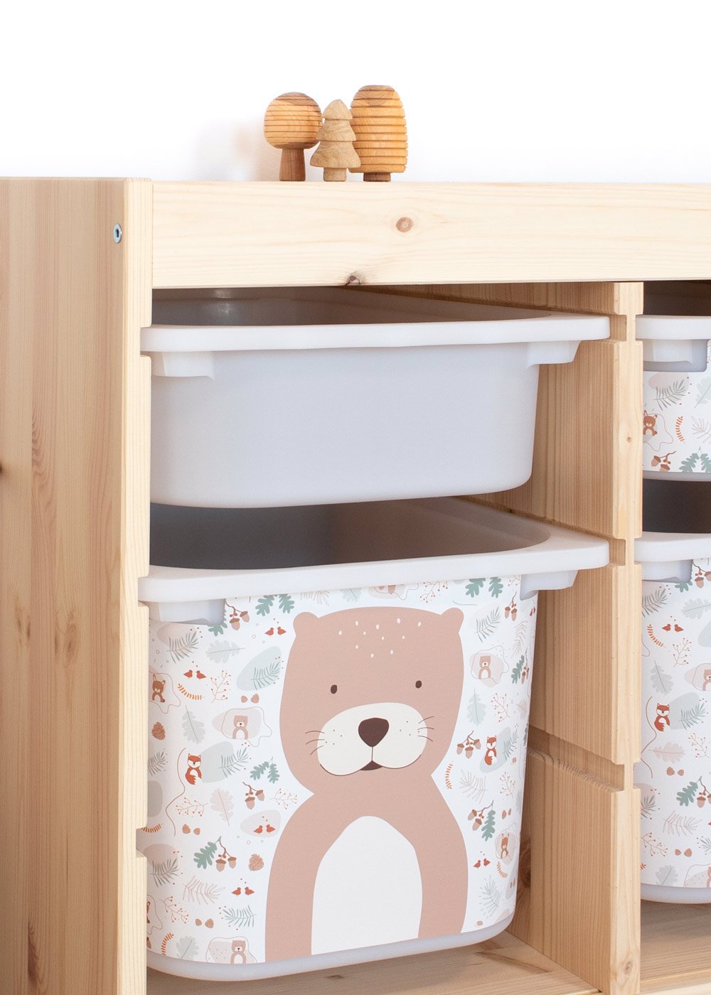 stickerset ikea trofast box mittel tierig wald otter 0 stickerset ikea trofast box mittel tierig wald otter 0