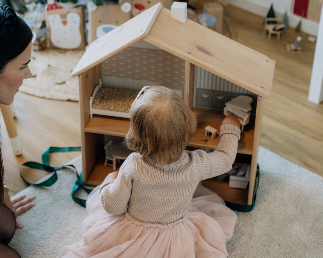 Weihnachtsgeschenk Puppenhaus