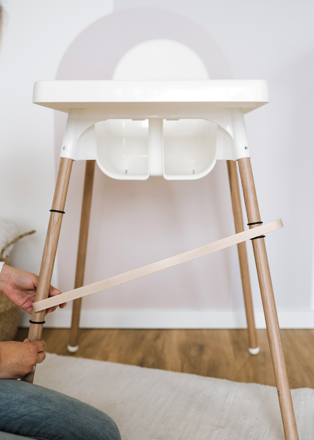 IKEA Hochstuhl Fußstütze anbringen IKEA Hochstuhl Fußstütze anbringen