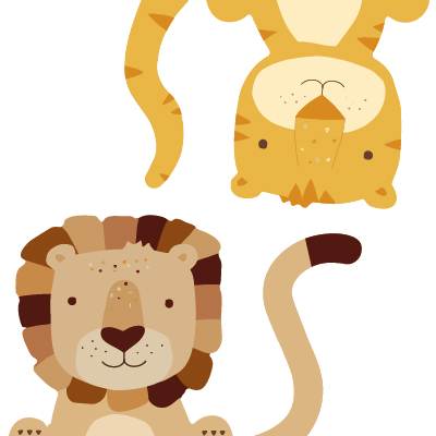 Lion & Tiger