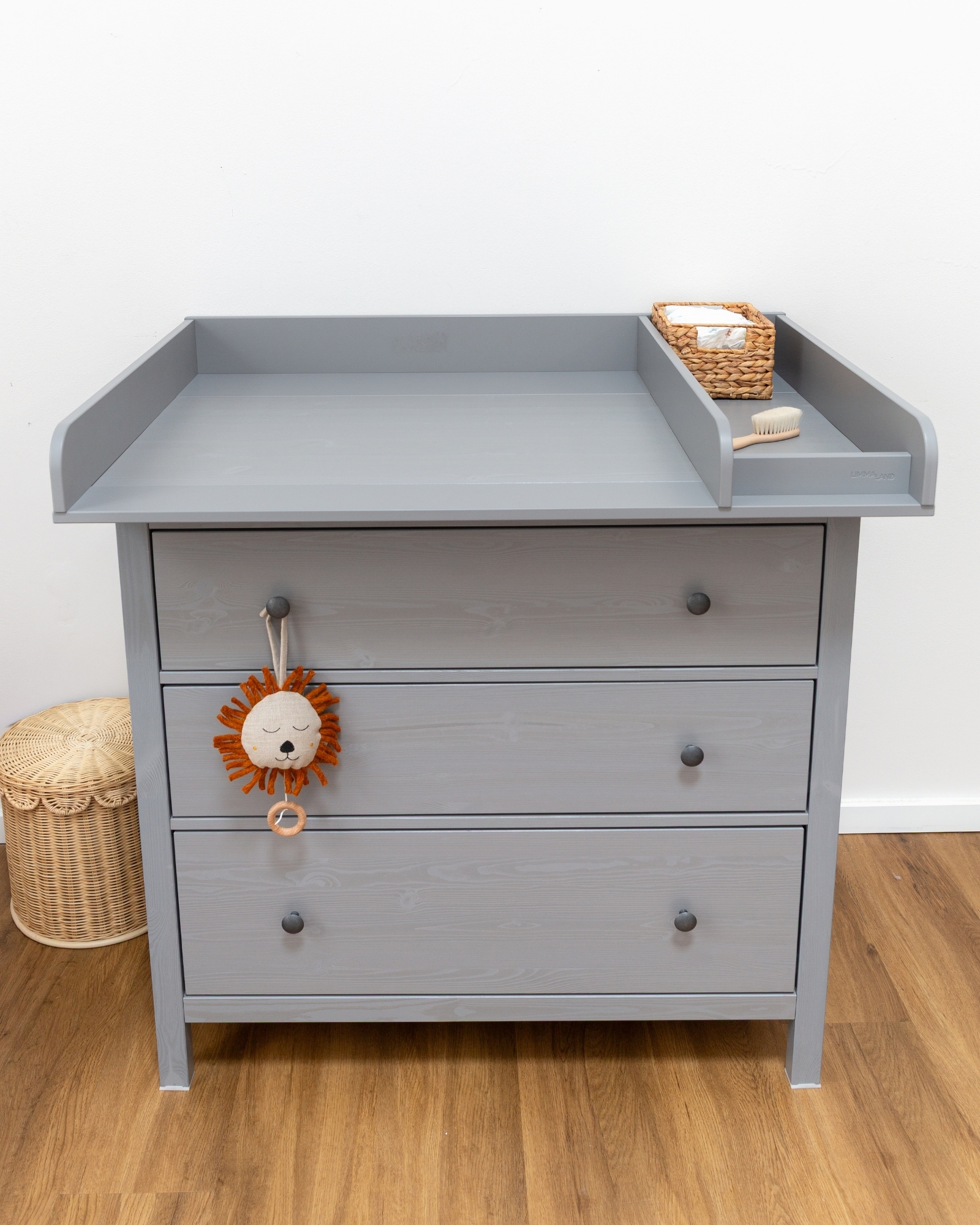 wickelkommode ikea hemnes 108 set grau premium soft grey 3