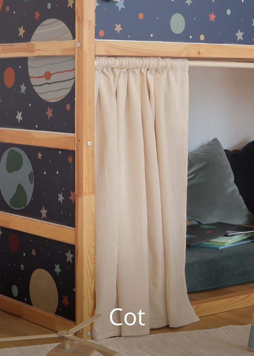 Curtains for the IKEA KURA bed Curtains for the IKEA KURA bed