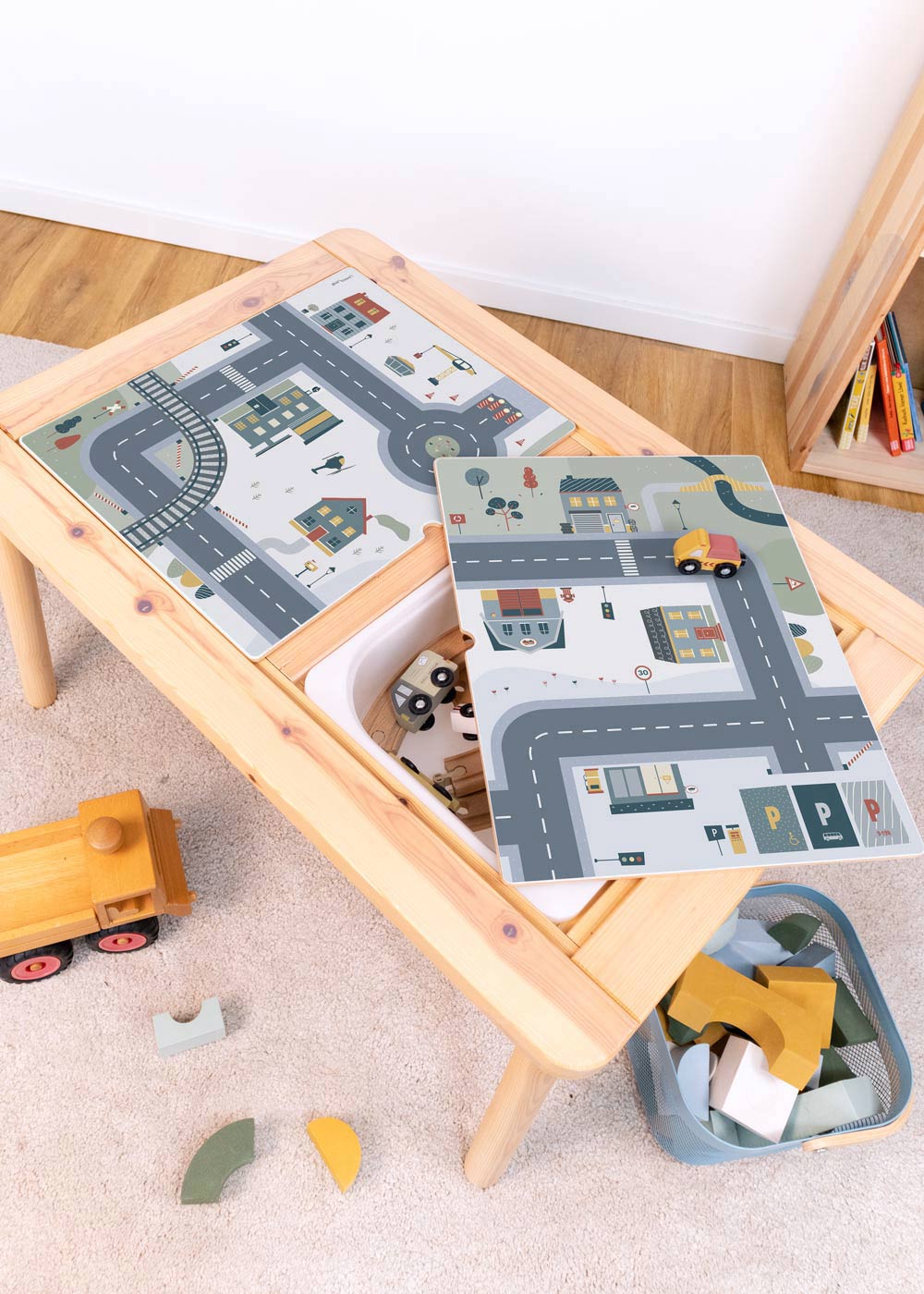  Decal for IKEA FLISAT children's table