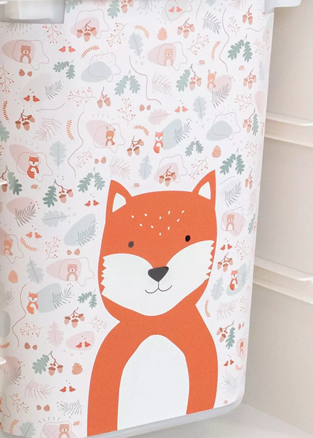 Decal for IKEA TROFAST boxes large - fox