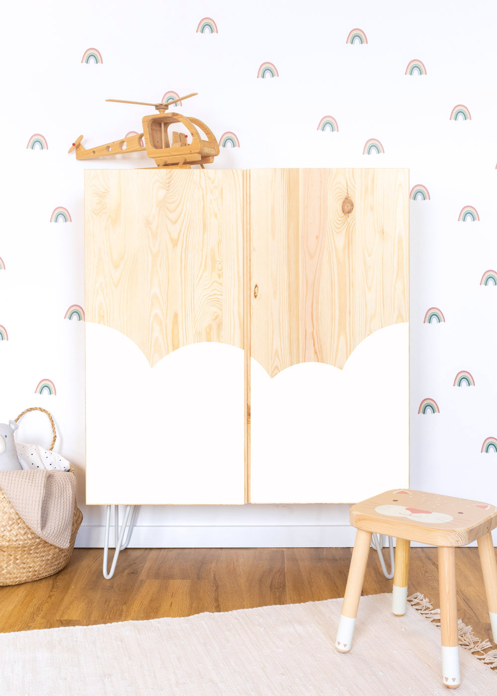 stickerset ikea ivar schrank wolkig weiss 0 stickerset ikea ivar schrank wolkig weiss 0