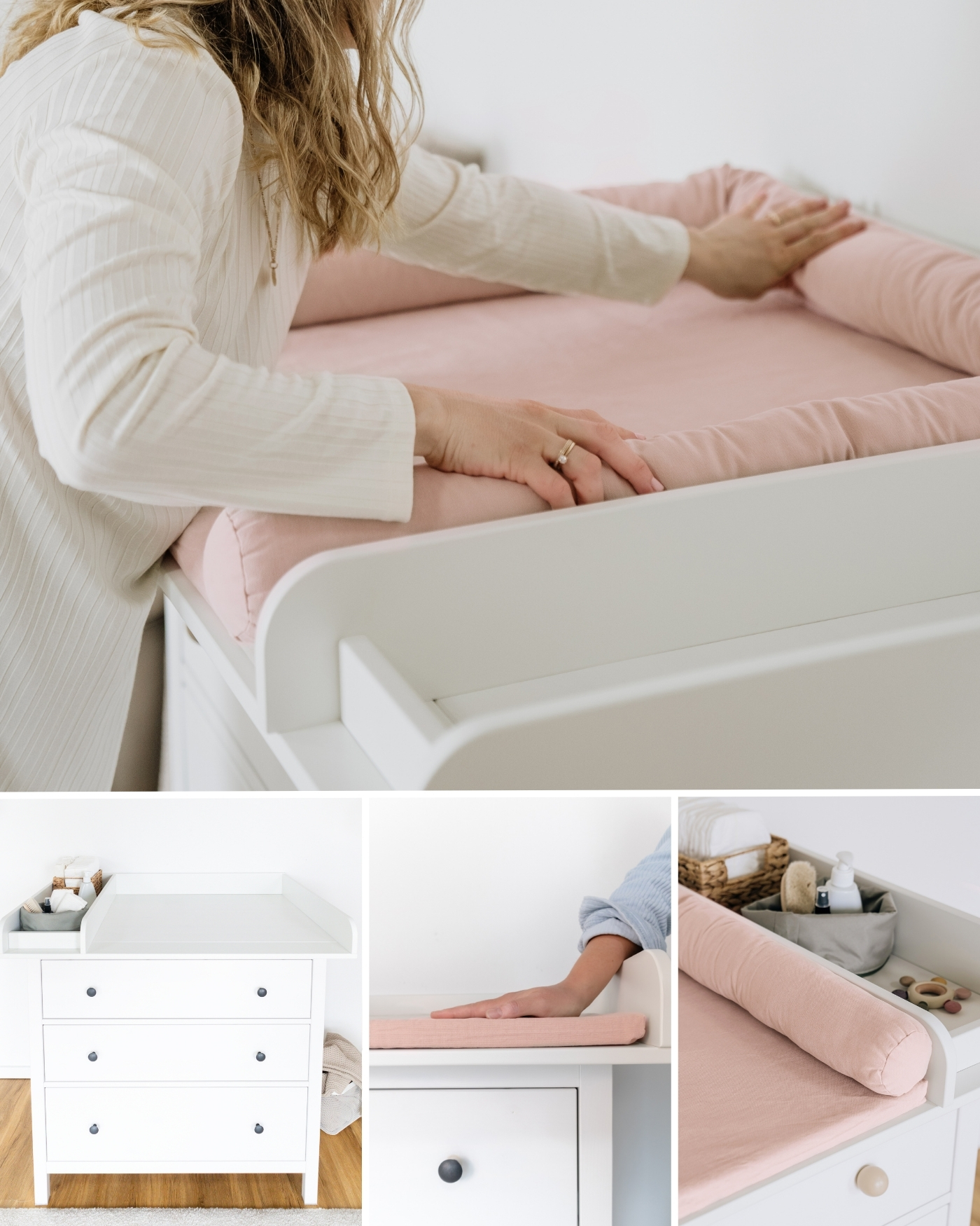 wickelkommode ikea hemnes set s neu blush 0