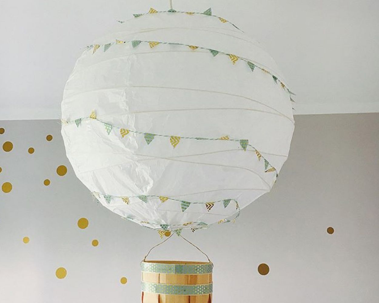 Ikea Regolit DIY Heissluftballon