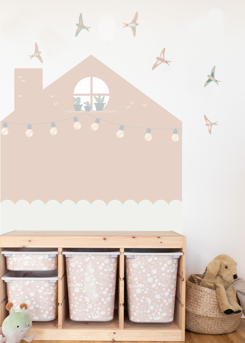 klebefolie haus kinderzimmer wandhus toffee 2 klebefolie haus kinderzimmer wandhus toffee 2