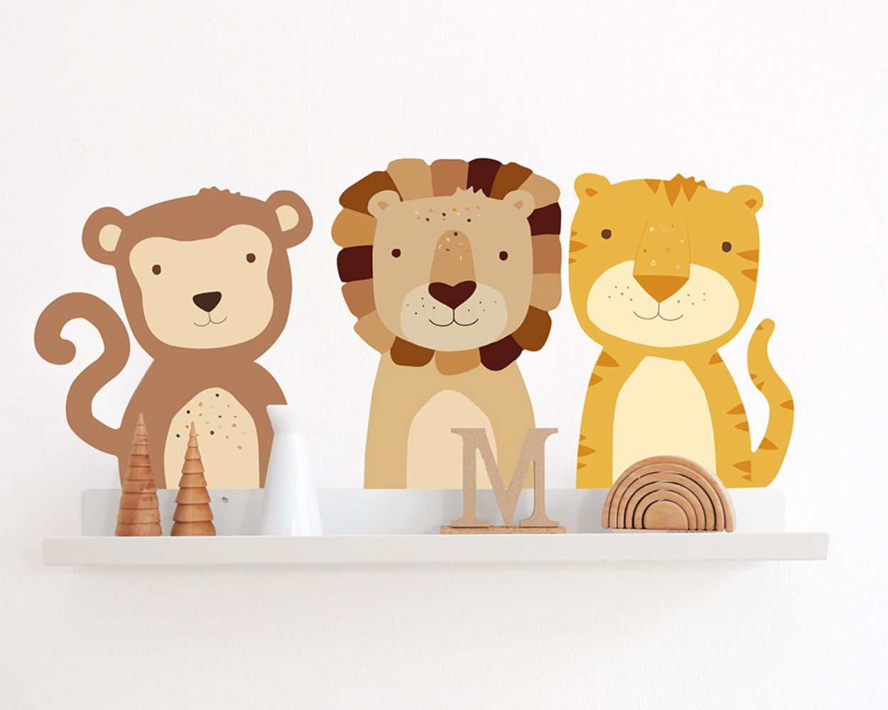 Kinderzimmer im Safari und Dschungel Look gestalten mit Wandstickern Kinderzimmer im Safari und Dschungel Look gestalten mit Wandstickern