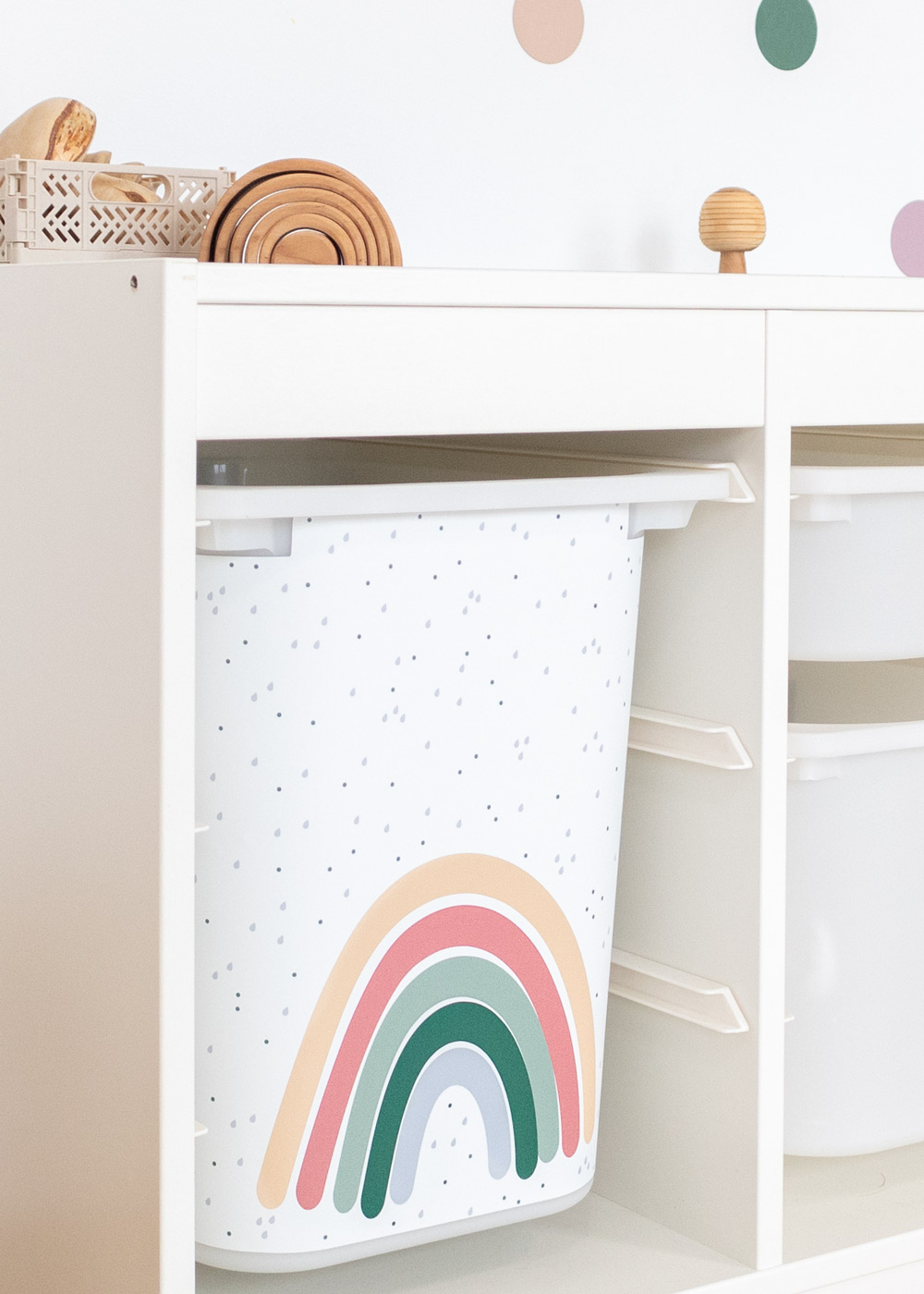 Decal for IKEA TROFAST shelf rainbow furniture foil Ikea Hack IKEA TROFAST boxes sticker self-adhesive  Decal for IKEA TROFAST shelf rainbow furniture foil Ikea Hack IKEA TROFAST boxes sticker self-adhesive