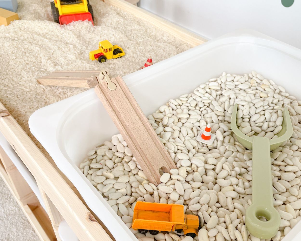 IKEA Hack: Playful learning with the Montessori sensory table