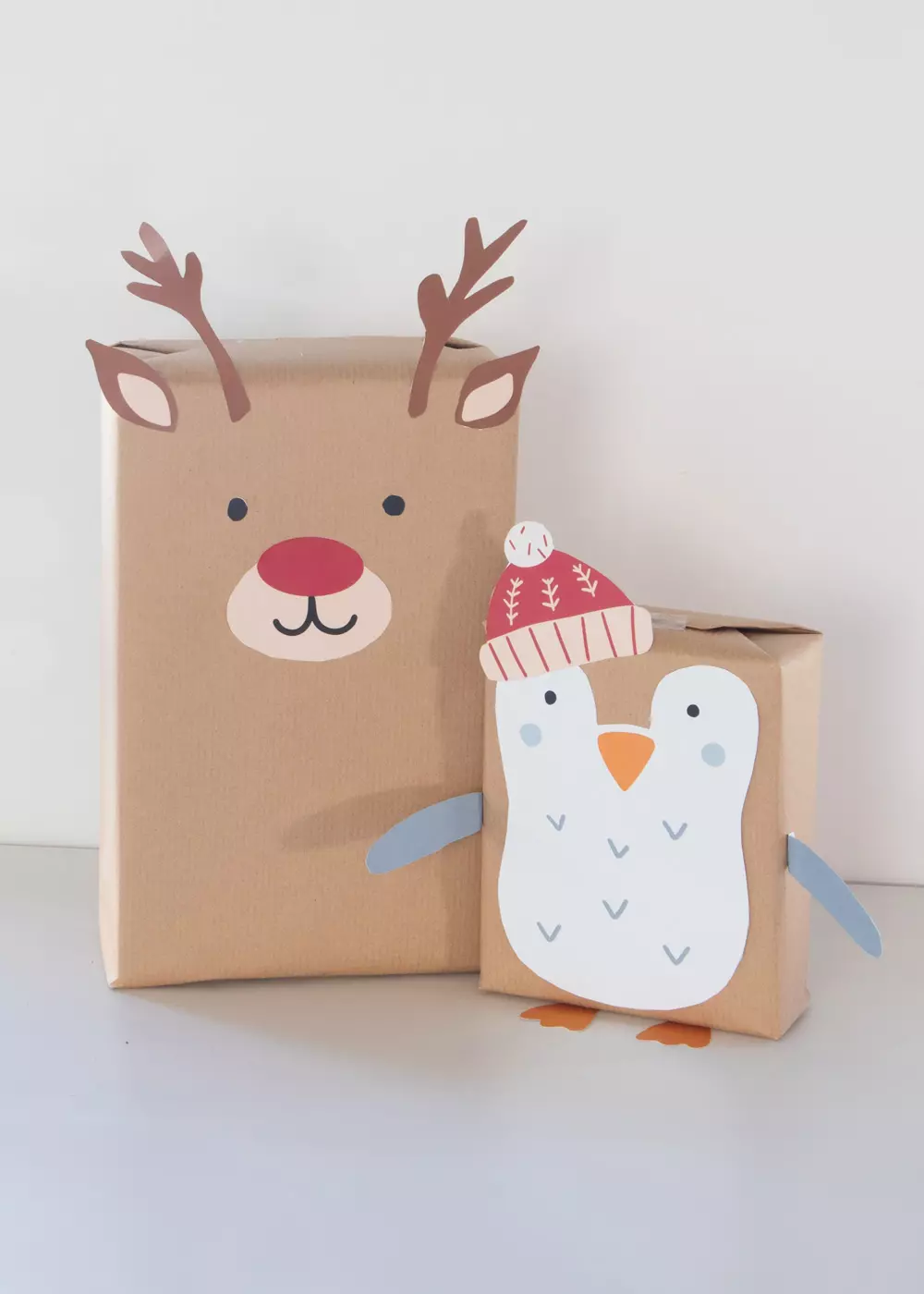 Wrapping presents for children: with a free print template