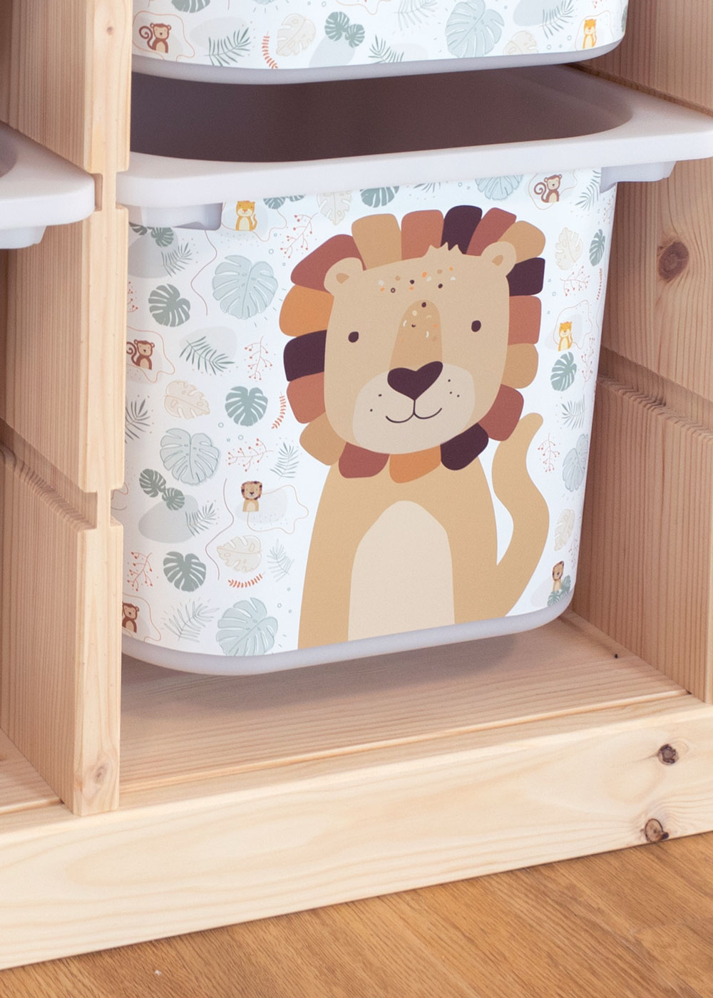 stickerset ikea trofast box mittel tierig safari loewe 3 stickerset ikea trofast box mittel tierig safari loewe 3