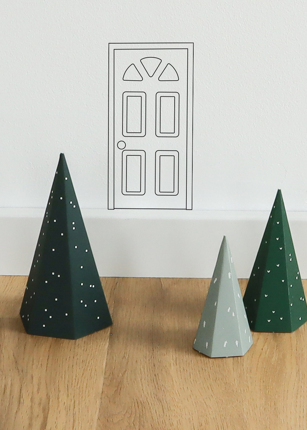 paper trees gnome forest 0