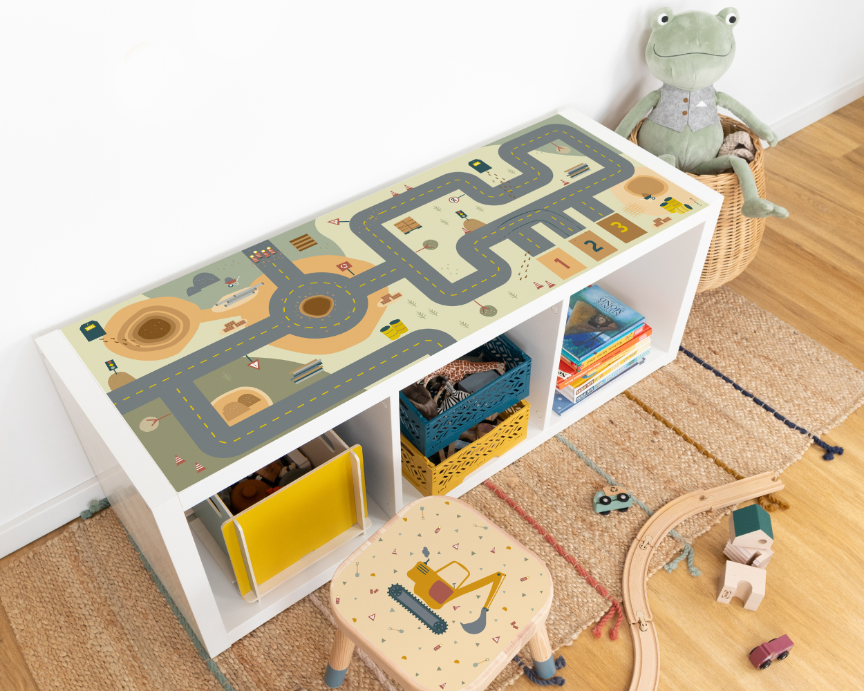 Kallax Regal als Spieltsich Kallax Regal als Spieltsich