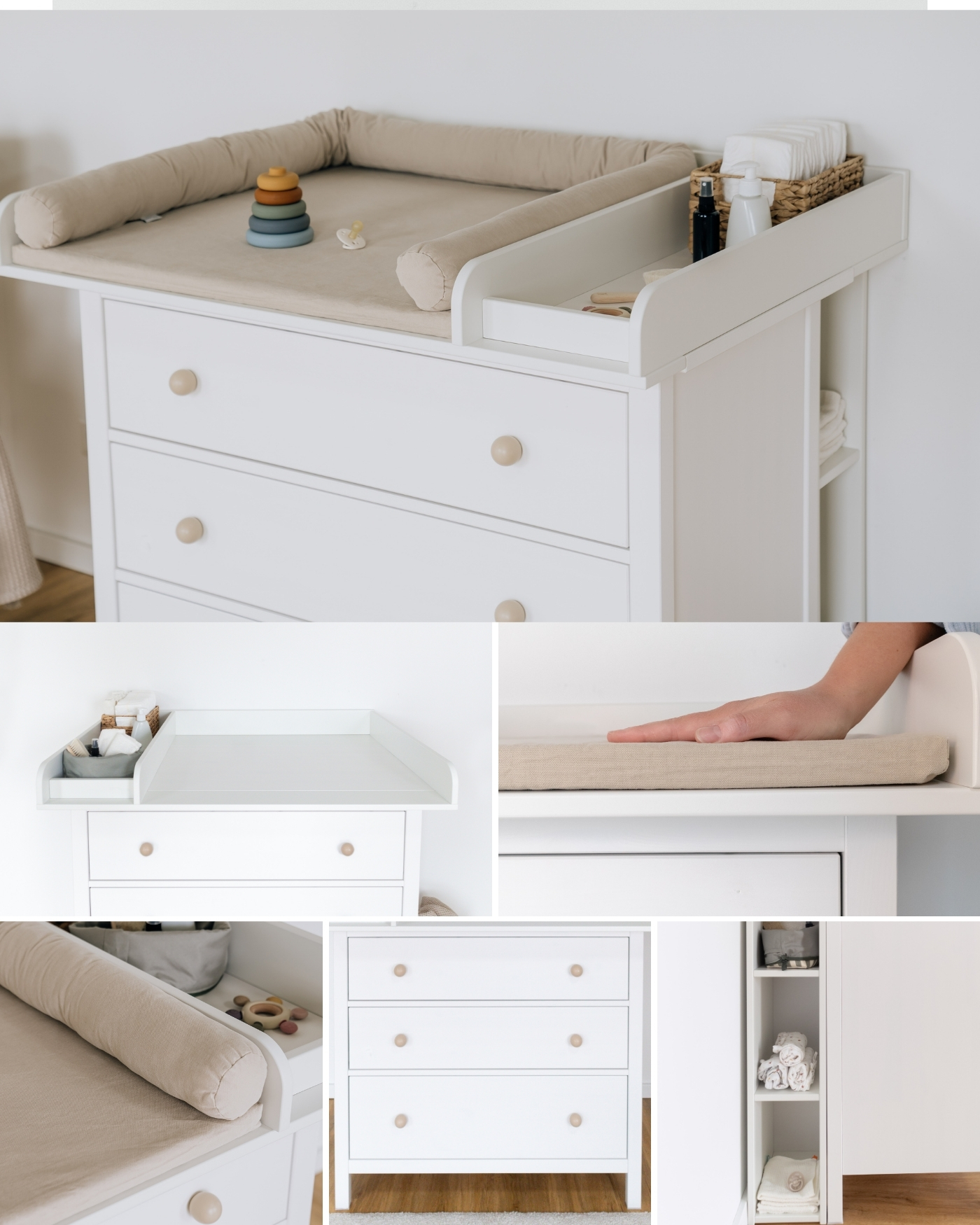 wickelkommode ikea hemnes set xl beige 0