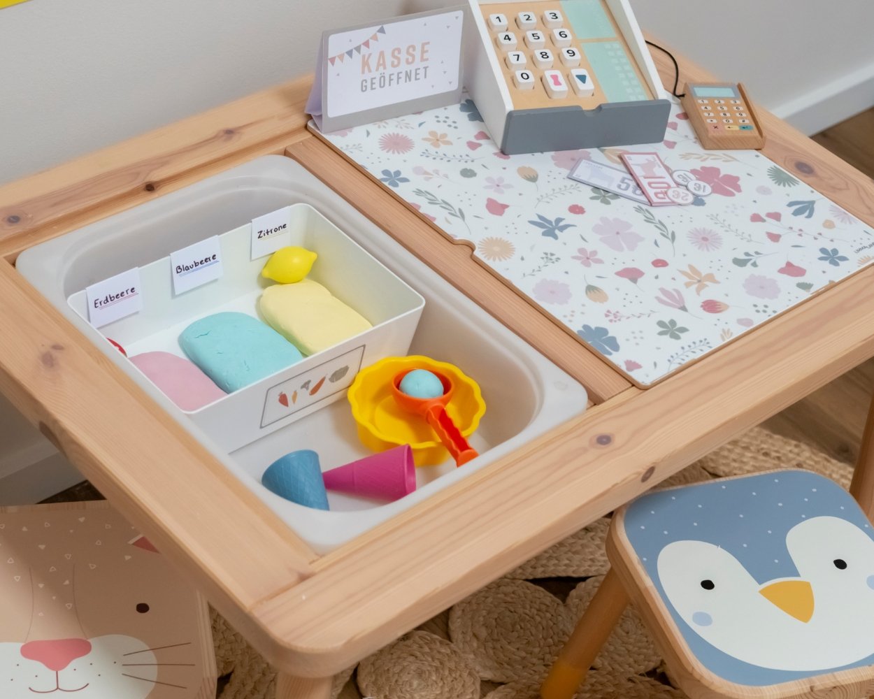 IKEA Hack Sinnestisch Eisdiele IKEA Hack Sinnestisch Eisdiele