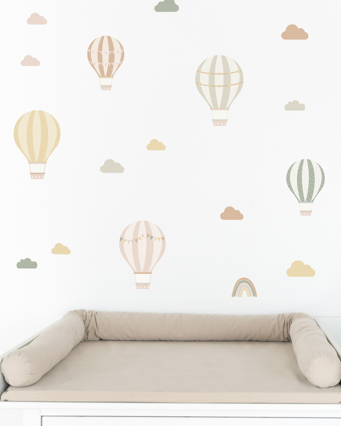 stickerset ballong beige eukalyptus 4 stickerset ballong beige eukalyptus 4