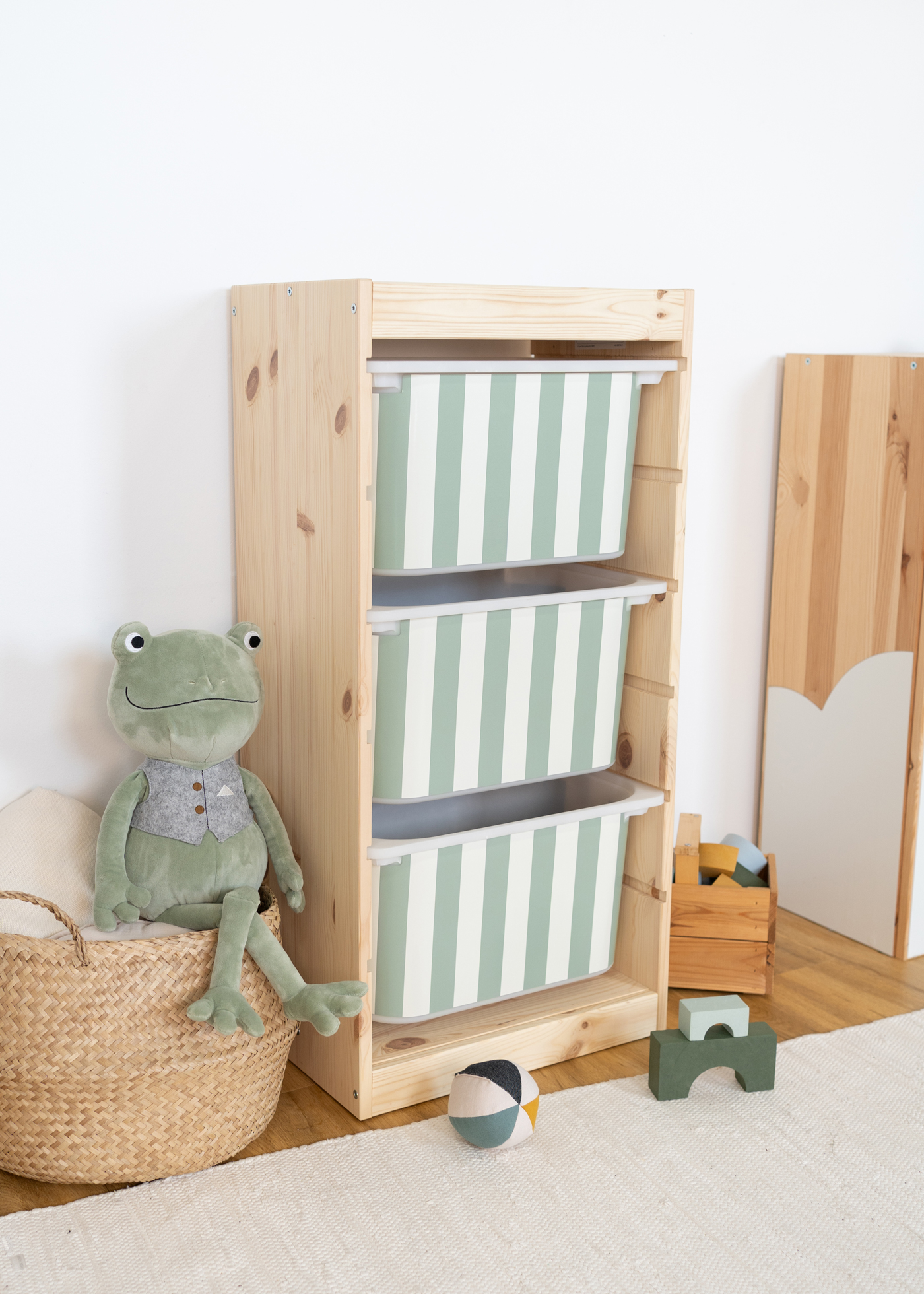 stickerset ikea trofast box mittel laengsseite vichy streifig eukalyptus 3er set 3 stickerset ikea trofast box mittel laengsseite vichy streifig eukalyptus 3er set