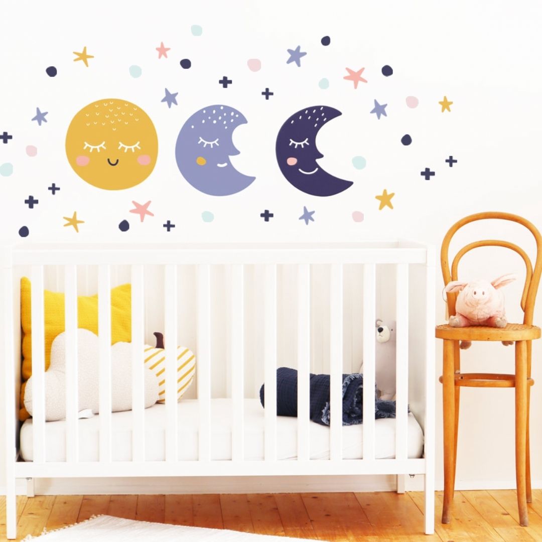 Wandgestaltung im Babyzimmer Wandgestaltung im Babyzimmer