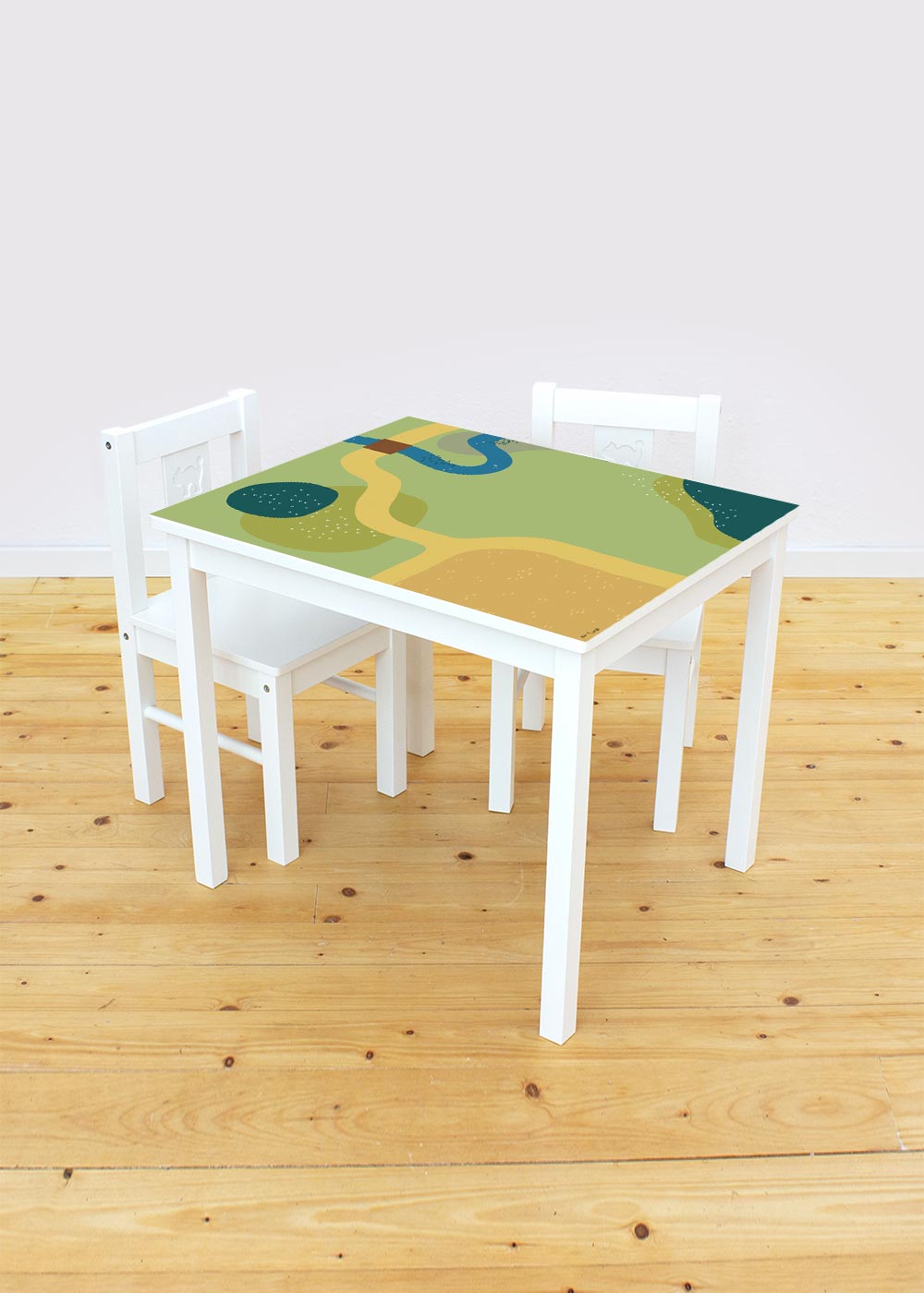 Ikea Kritter Children table Spielwiese complete view
