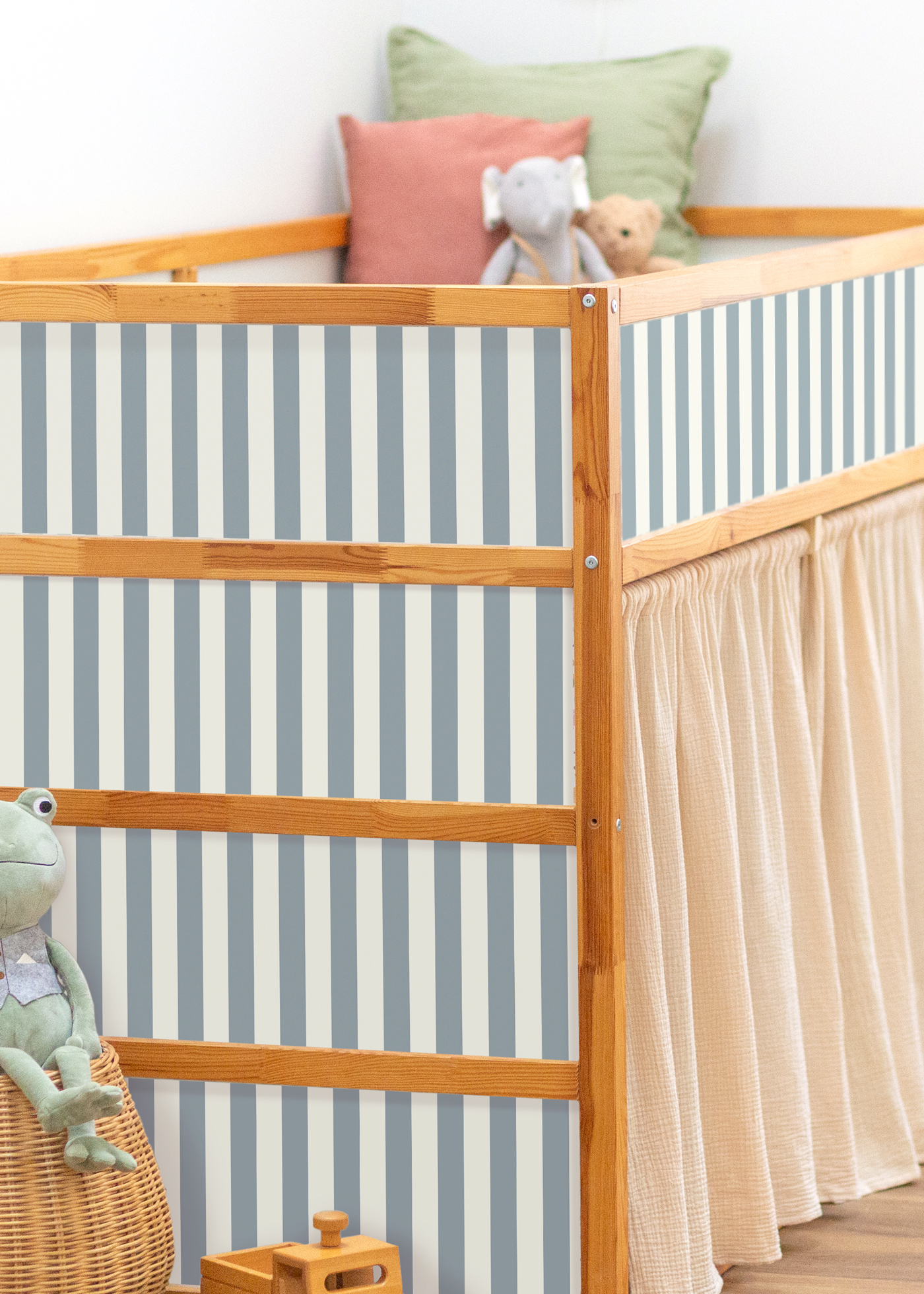  Decal for IKEA KURA bed - set of 5