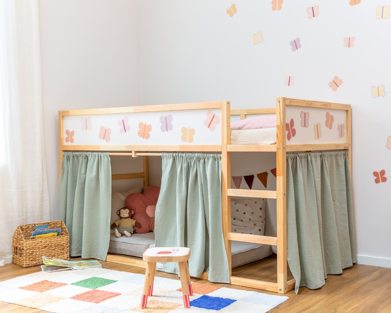 IKEA KURA Hochbett neu gestalten