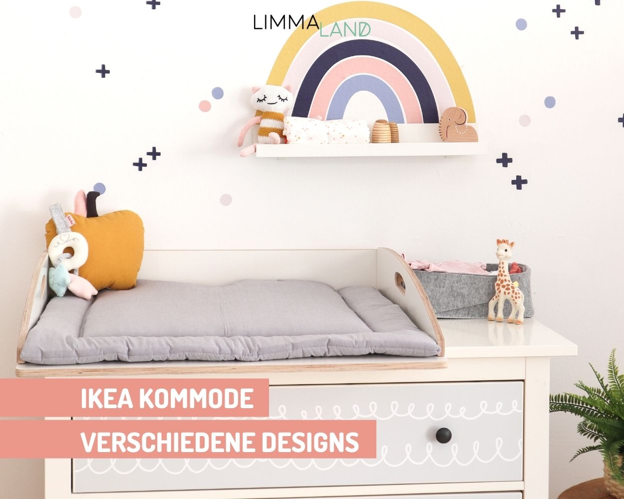 ikea-kommode-bekleben-kinderzimmer