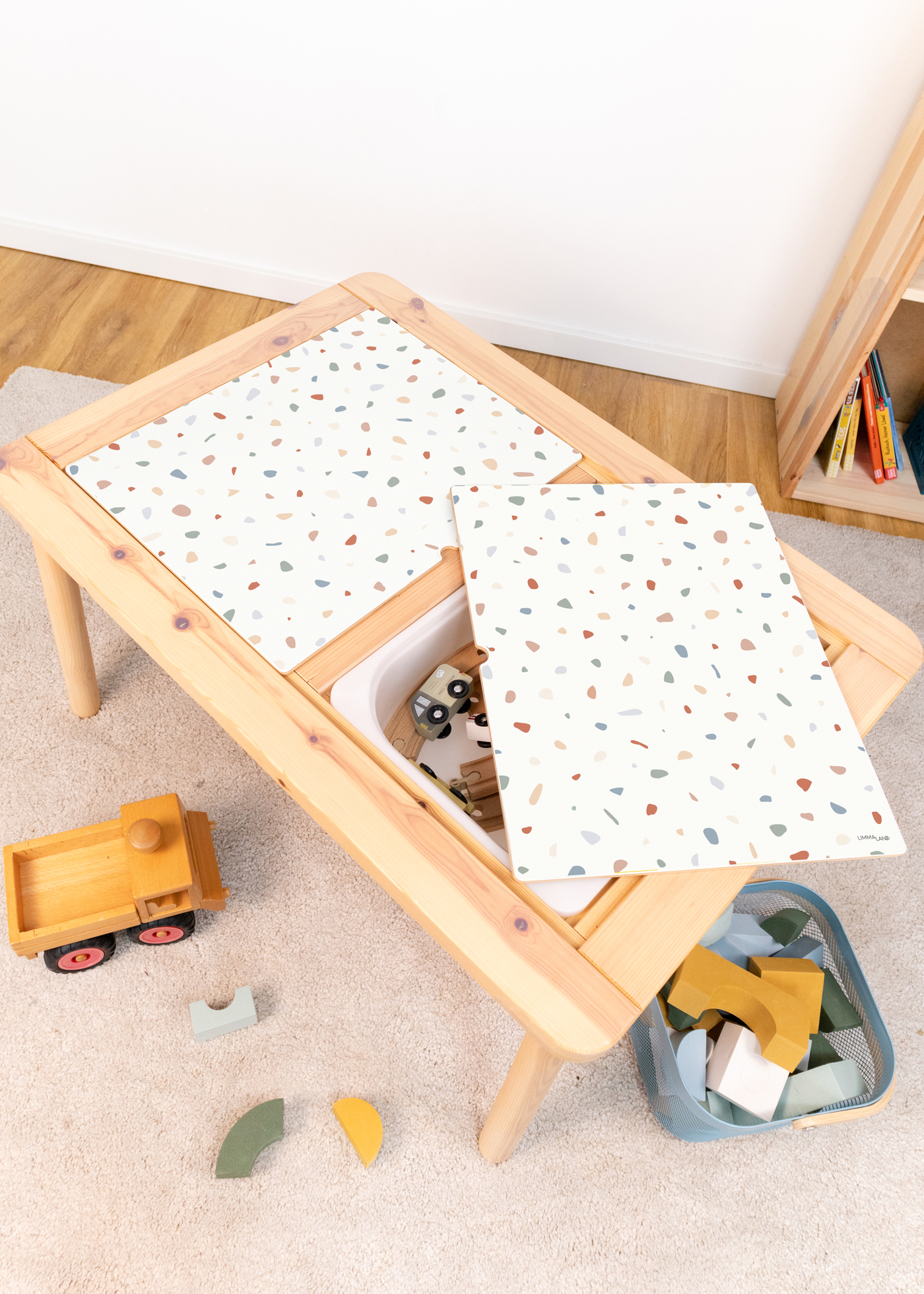 klebefolie ikea flisat kindertisch terrazzo 0 klebefolie ikea flisat kindertisch terrazzo 0