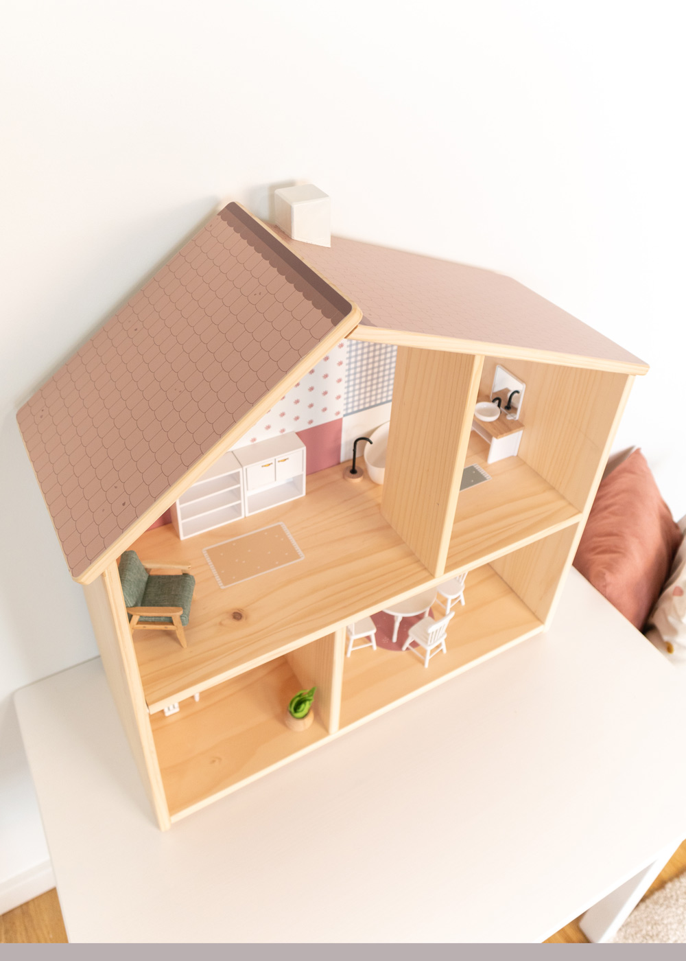 klebefolie ikea flisat puppenhaus dach toffee 03 klebefolie ikea flisat puppenhaus dach toffee 03