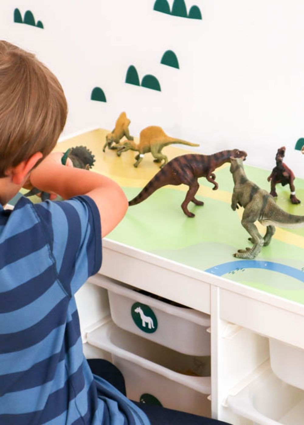 Spieltisch Ikea Kinderzimmer Dinosaurier