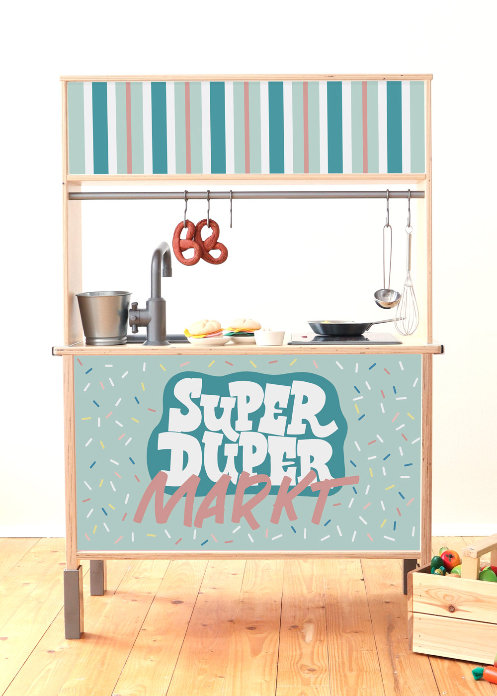 Ikea Kaufladen Duktig Kinderküche Super Duper Mint Komplettansicht
