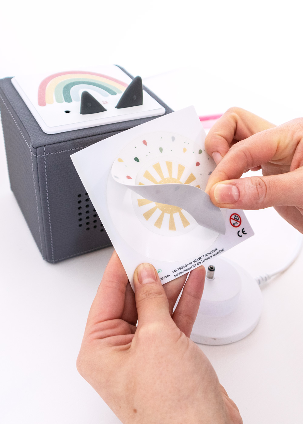 schutzfolie toniebox vielvalt rosenholz personalisiert kindername 5 schutzfolie toniebox vielvalt rosenholz personalisiert kindername 5