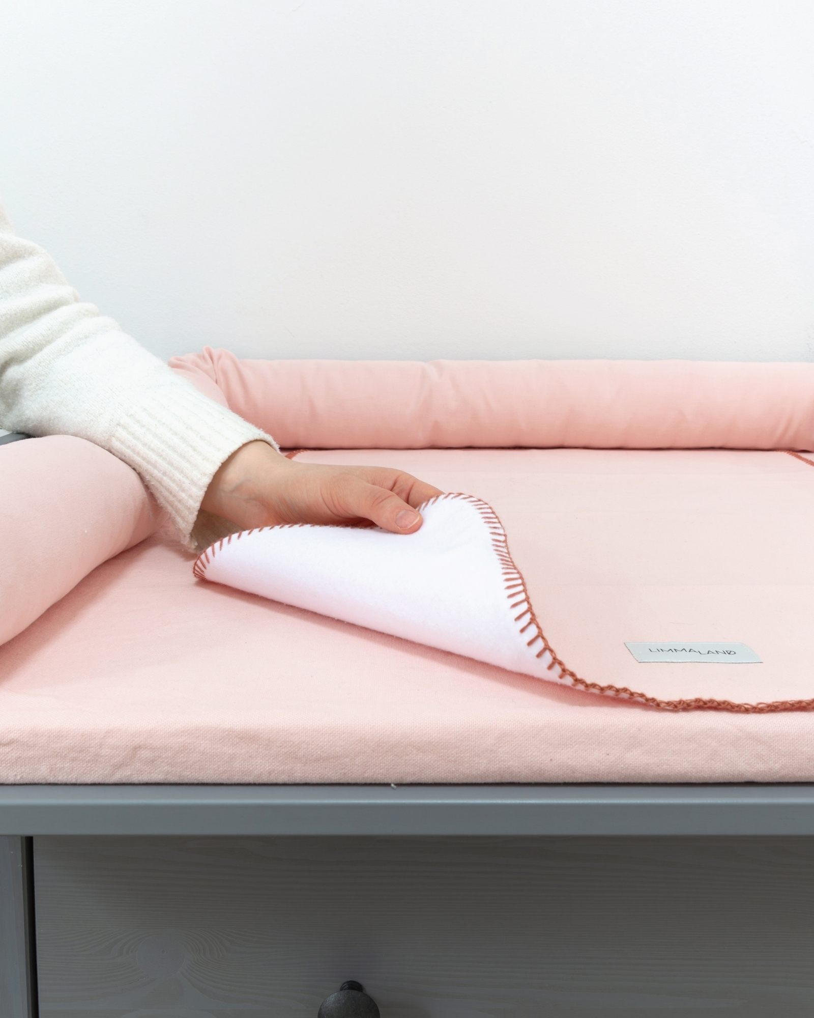 wickelkommode ikea hemnes 108 set grau premium blush 10