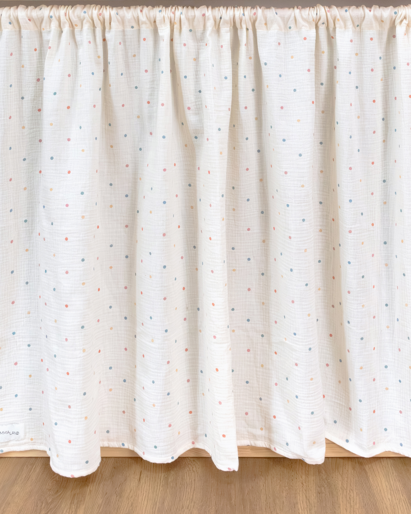 gardine ikea kura bett lille hule puenktchen eins 5