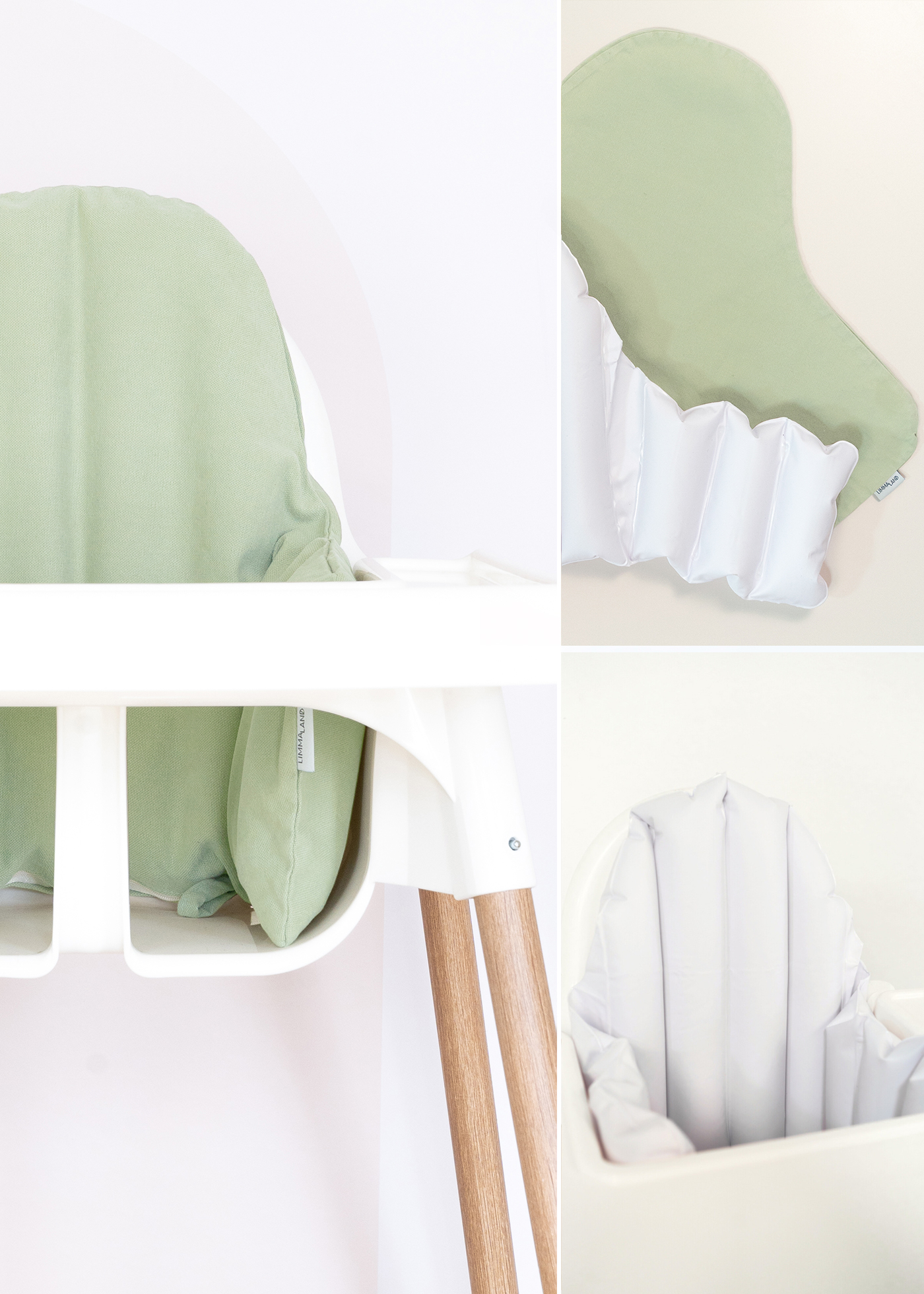 kissenhuelle ikea antilop hochstuhl stoedkudde eukalyptus light 0