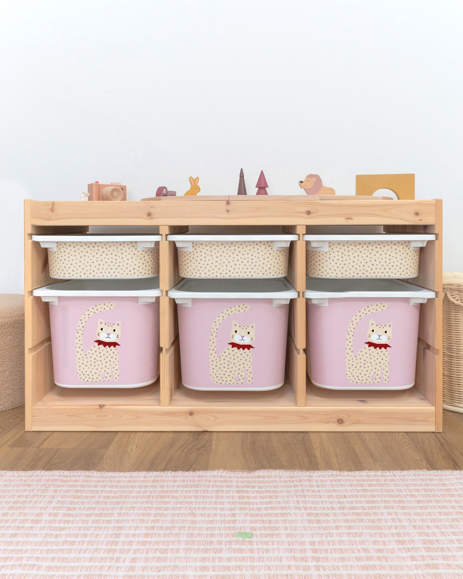 klebefolie ikea trofast box set lille vruende katze 0