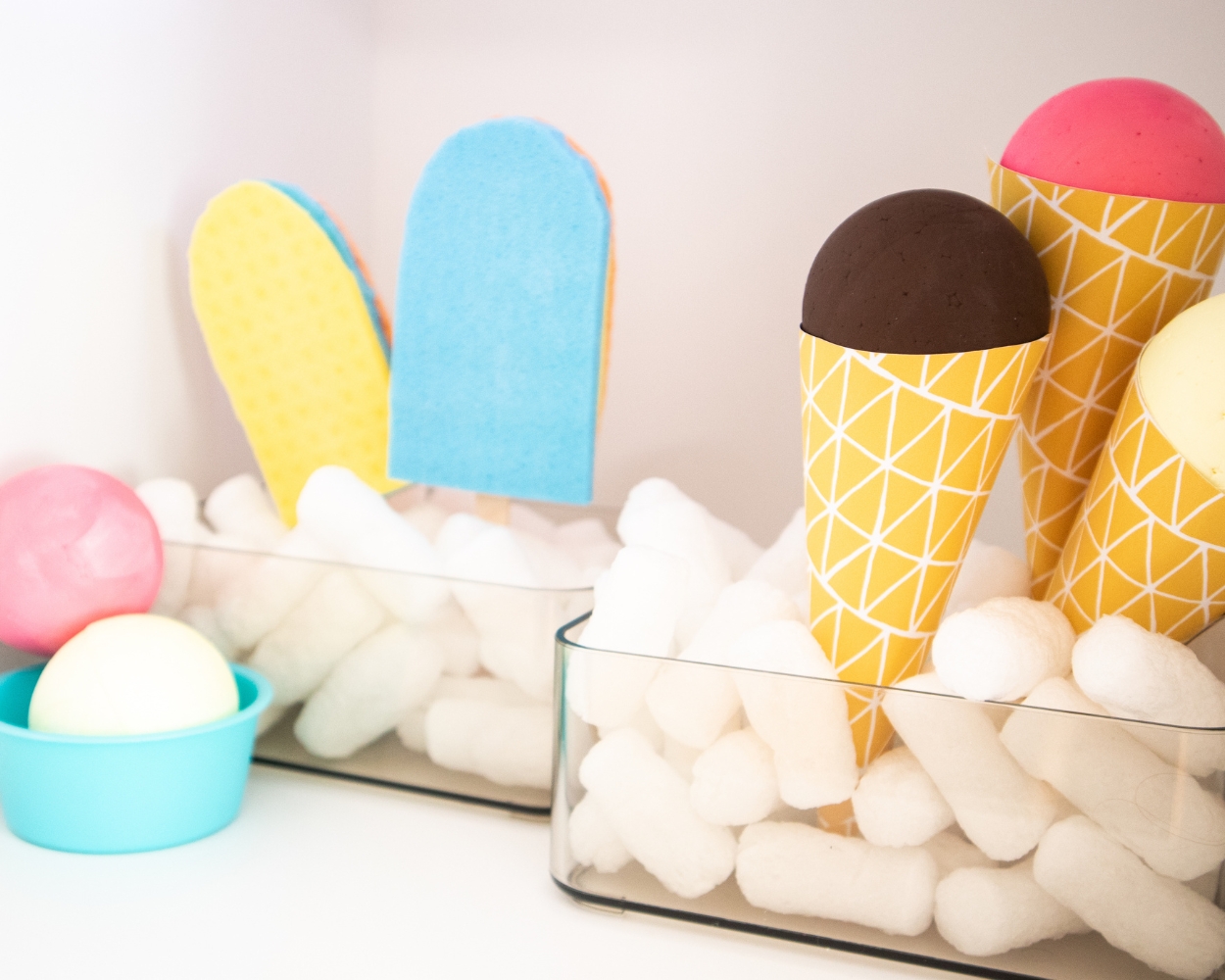 Eis basteln für den Kaufladen Eis basteln für den Kaufladen