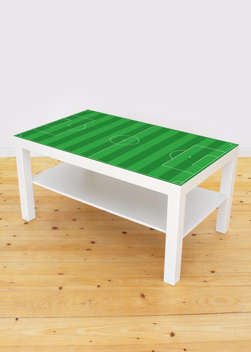 Ikea Lack Coffee table soccer green 78x118 general view