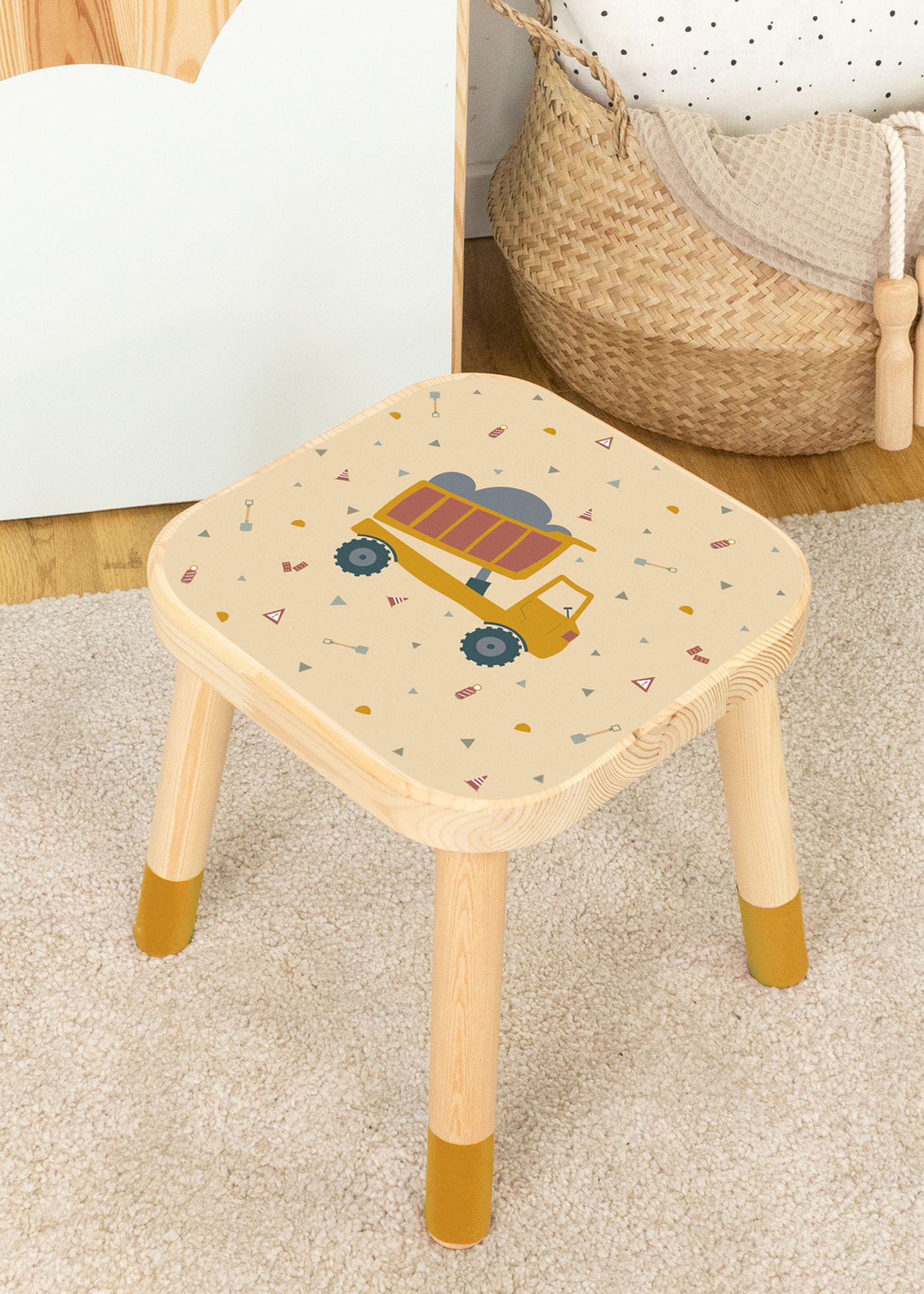  Decal for IKEA FLISAT children's stool