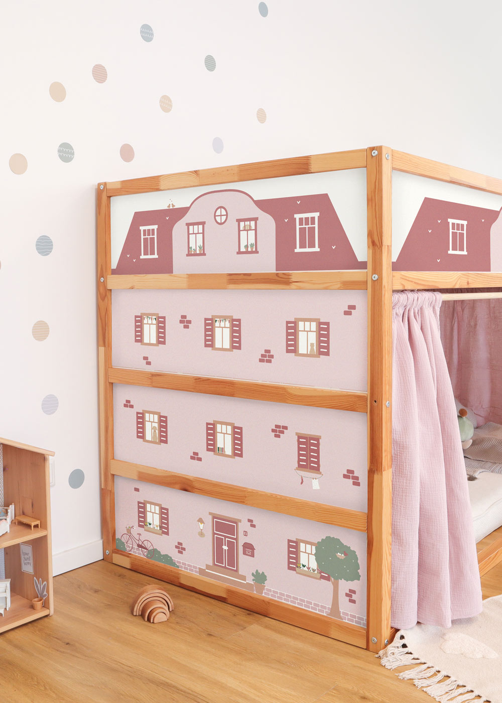 klebefolie ikea kura hochbett hytte rosenholz 2 1 klebefolie ikea kura hochbett hytte rosenholz 2 1
