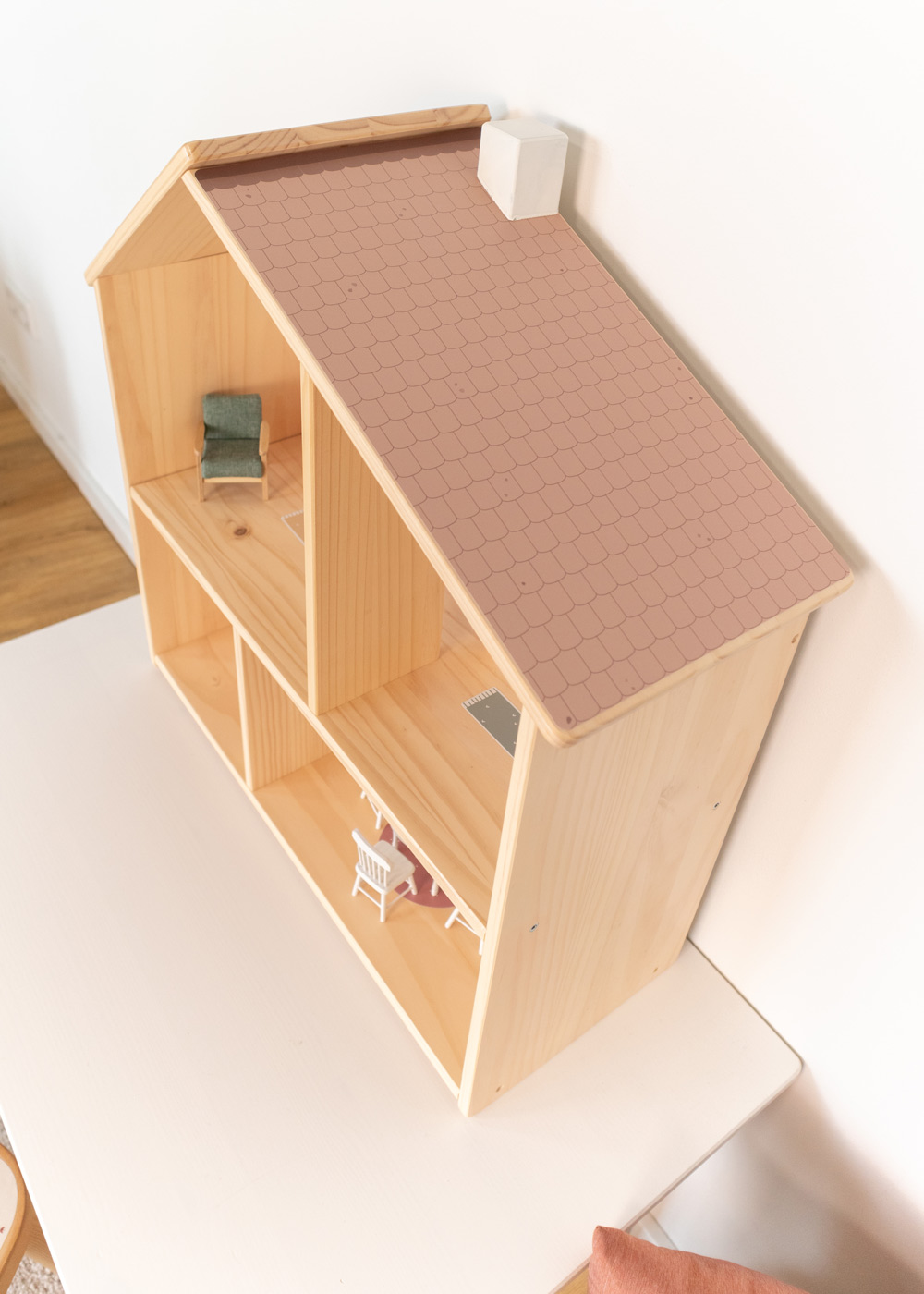 klebefolie ikea flisat puppenhaus dach toffee 04 klebefolie ikea flisat puppenhaus dach toffee 04
