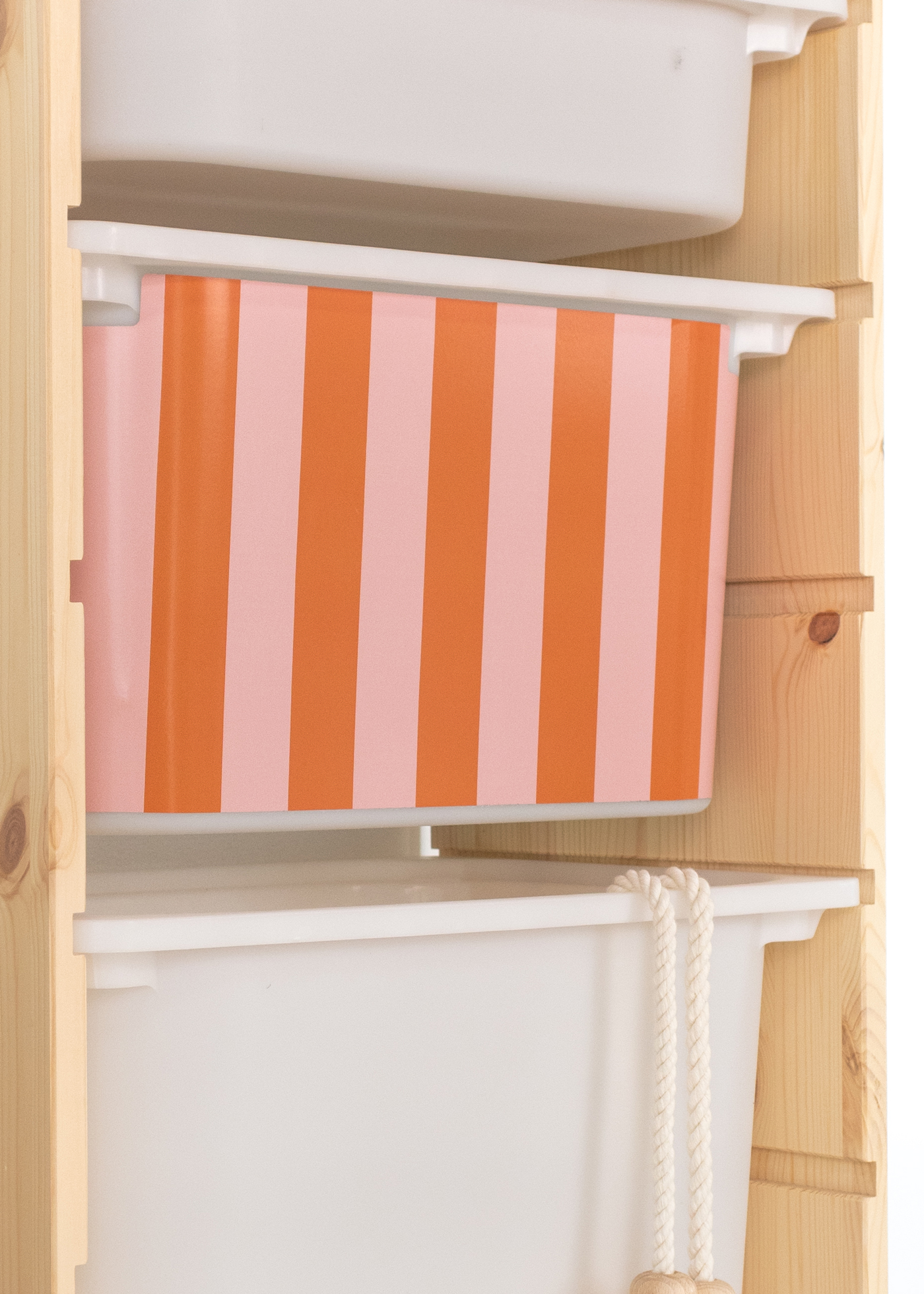 stickerset ikea trofast box mittel laengsseite streifig rosa 3 stickerset ikea trofast box mittel laengsseite streifig rosa