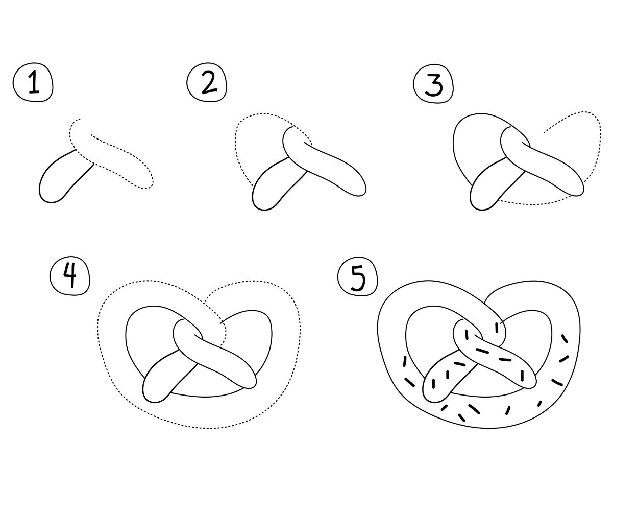 Weihnachtsmarktstand Motiv Brezel Weihnachtsmarktstand Motiv Brezel