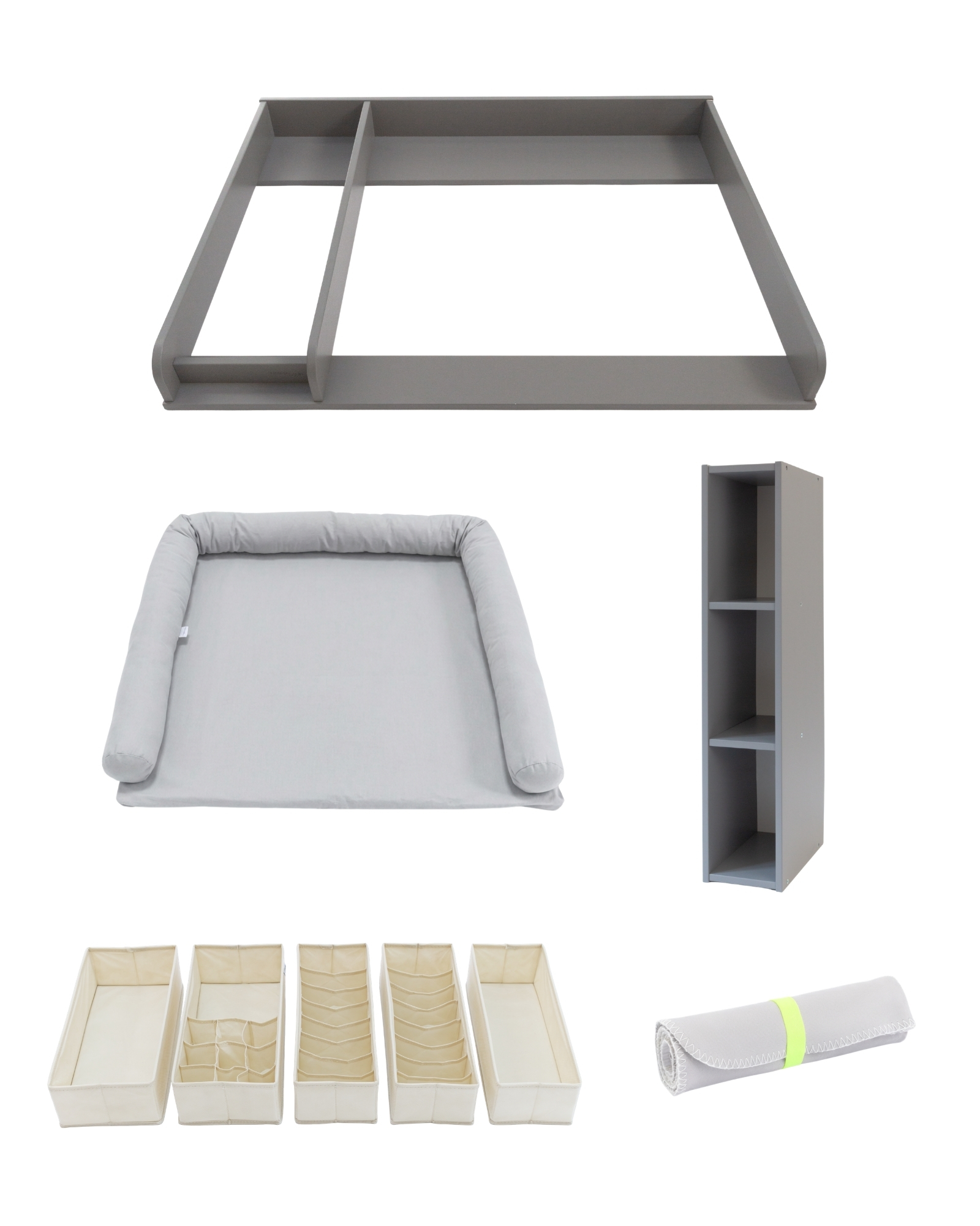 wickelkommode ikea hemnes 108 set grau premium soft grey 21
