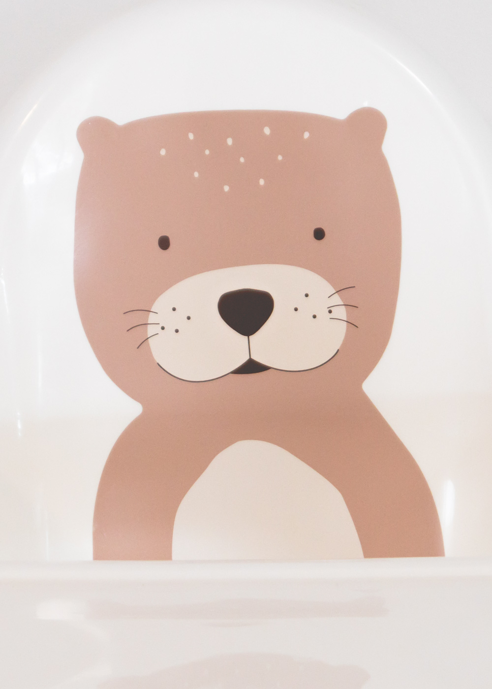 Decal for IKEA ANTILOP highchair with animal motif otter self-adhesive Ikea accessories  Decal for IKEA ANTILOP highchair with animal motif otter self-adhesive Ikea accessories