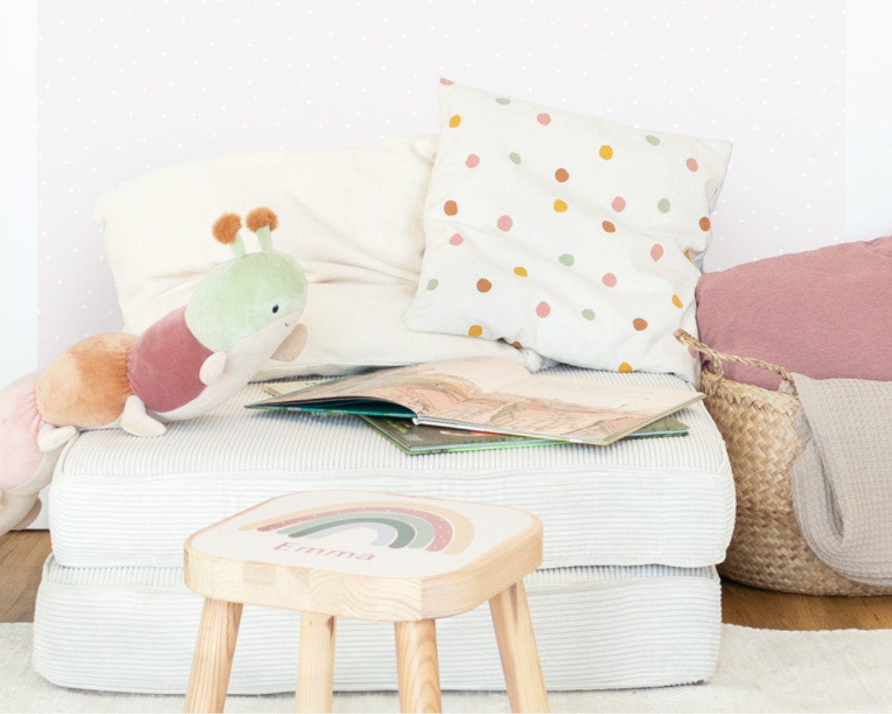 Kuschelecke im Dachgeschoss Babyzimmer Kuschelecke im Dachgeschoss Babyzimmer