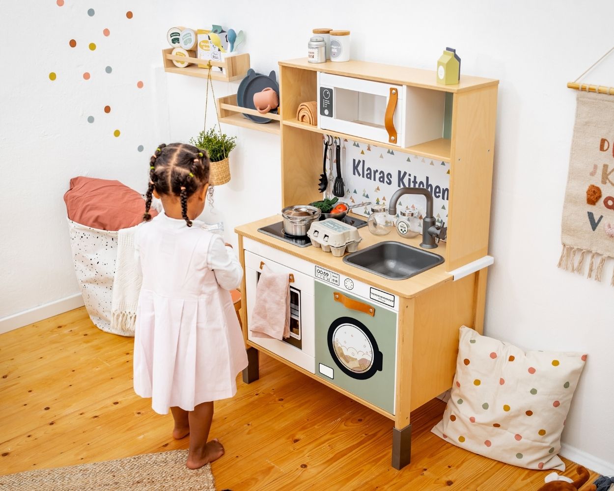 Montessori Waschmaschine Kinderküche