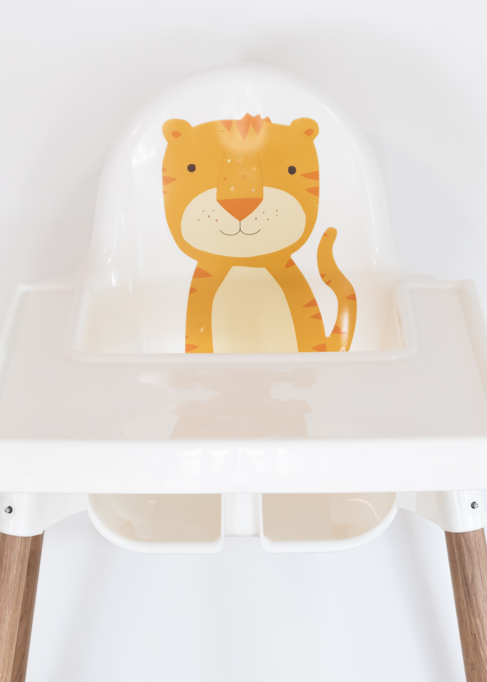  Decal for IKEA ANTILOP highchair with animal motif tiger self-adhesive Ikea accessories