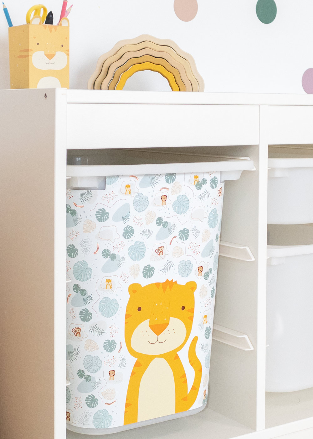 Decal for IKEA TROFAST shelf tiger furniture foil Ikea Hack IKEA TROFAST boxes sticker self-adhesive  Decal for IKEA TROFAST shelf tiger furniture foil Ikea Hack IKEA TROFAST boxes sticker self-adhesive